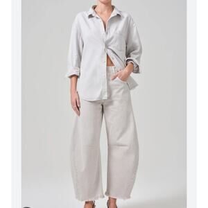 Citizens of Humanity Horseshoe Baggy Jeans in Cinder Sz 26  NWT